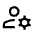 Manage Accounts Icon from Outlined Line - Material Symbols Set