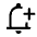 Notification Add Icon from Rounded Line - Material Symbols Set