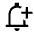 Notification Add Icon from Sharp Line - Material Symbols Set