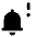 Notification Important Fill Icon from Rounded Fill - Material Pro Set