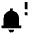 Notification Important Fill Icon from Sharp Fill - Material Pro Set