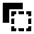 Pathfinder Minus Front Fill Icon from Sharp Fill - Material Pro Set