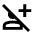 Person Add Disabled Icon from Outlined Line - Material Pro Set