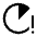 Running With Errors Fill Icon from Sharp Fill - Material Symbols Set