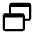 Select Window Fill Icon from Outlined Fill - Material Symbols Set