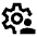 Settings Account Box Icon from Sharp Line - Material Pro Set