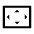 Settings Overscan Icon from Sharp Line - Material Symbols Set