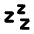 Sleep Fill Icon from Rounded Fill - Material Pro Set