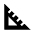 Square Foot Fill Icon from Sharp Fill - Material Pro Set