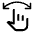 Swipe Icon from Outlined Line - Material Symbols Set