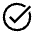Task Alt Icon from Sharp Line - Material Symbols Set