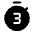 Timer 3 Alt 1 Fill Icon from Rounded Fill - Material Symbols Set