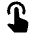 Touch App Fill Icon from Rounded Fill - Material Pro Set