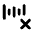 Voice Validation Deny Icon from Rounded Line - Material Pro Set