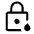 Water Lock Icon from Outlined Line - Material Symbols Set