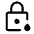 Water Lock Icon from Rounded Line - Material Symbols Set
