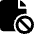 Common File Disable Icon from Ultimate Bold Set