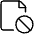 Common File Disable Icon from Ultimate Light Set