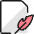 Common File Quill Icon from Ultimate Colors Set