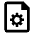 Common File Setting Icon from Nova Line Set