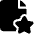 Common File Star Icon from Ultimate Bold Set