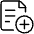 Common File Text Add Icon from Ultimate Light Set