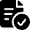 Common File Text Check Icon from Ultimate Bold Set