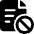 Common File Text Disable Icon from Ultimate Bold Set