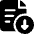Common File Text Download Icon from Ultimate Bold Set