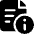 Common File Text Info Icon from Ultimate Bold Set