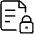 Common File Text Lock Icon from Ultimate Light Set