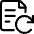Common File Text Refresh Icon from Ultimate Regular Set
