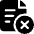 Common File Text Remove Icon from Ultimate Bold Set