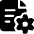 Common File Text Settings Icon from Ultimate Bold Set