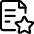 Common File Text Star Icon from Ultimate Regular Set