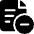 Common File Text Subtract Icon from Ultimate Bold Set