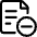 Common File Text Subtract Icon from Ultimate Regular Set