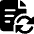 Common File Text Sync Icon from Ultimate Bold Set