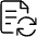 Common File Text Sync Icon from Ultimate Light Set