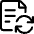 Common File Text Sync Icon from Ultimate Regular Set
