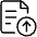 Common File Text Upload Icon from Ultimate Light Set