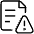 Common File Text Warning Icon from Ultimate Light Set