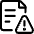 Common File Text Warning Icon from Ultimate Regular Set