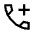 Add Call Icon from Sharp Line - Material Symbols Set
