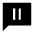 Auto Read Pause Fill Icon from Sharp Fill - Material Symbols Set