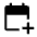 Calendar Add On Fill Icon from Outlined Fill - Material Symbols Set