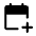 Calendar Add On Fill Icon from Rounded Fill - Material Symbols Set