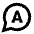 Chat Answer Alt Icon from Outlined Line - Material Pro Set