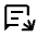 Chat Apps Script Icon from Outlined Line - Material Symbols Set