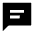 Chat Fill Icon from Sharp Fill - Material Pro Set
